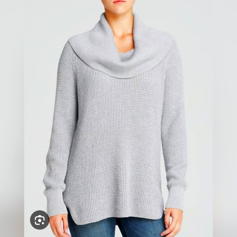 Michael Kors Women's Gray Cowl Neck Sweater Size Medium